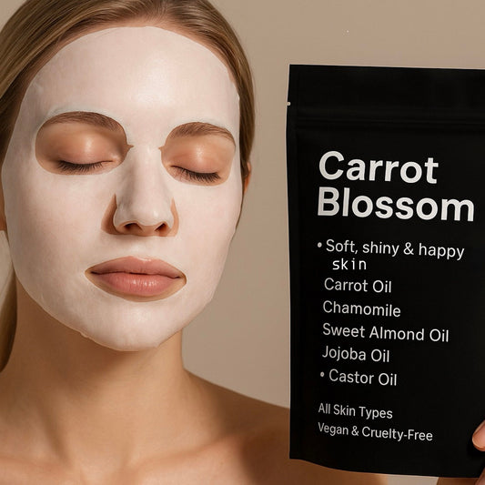 Carrot Blossom  Face Cream Mask