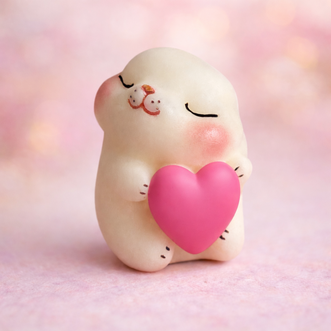 Adorable Bunny With Heart