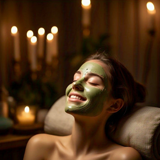 Cream Green Clay Face Mask