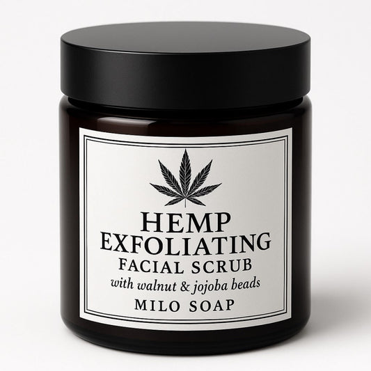 Hemp Exfoliating Facial Scrub