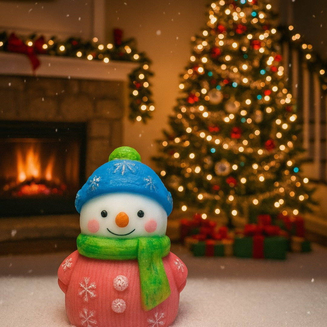Snowman Soap 