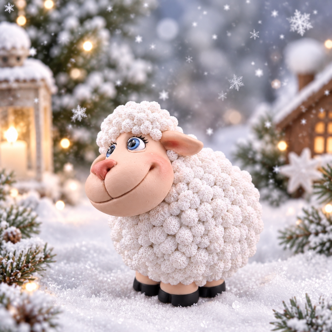 Pushinka Sheep Vegan Soap