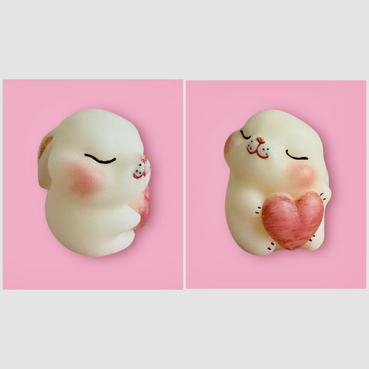 Adorable Bunny With Heart