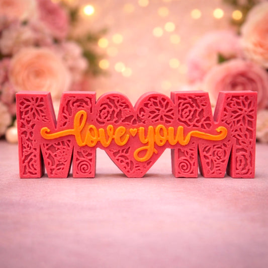 Mom Love You Soap