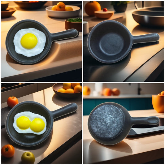 Skillet With Scrambled Eggs Soap