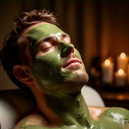 Cream Green Clay Face Mask